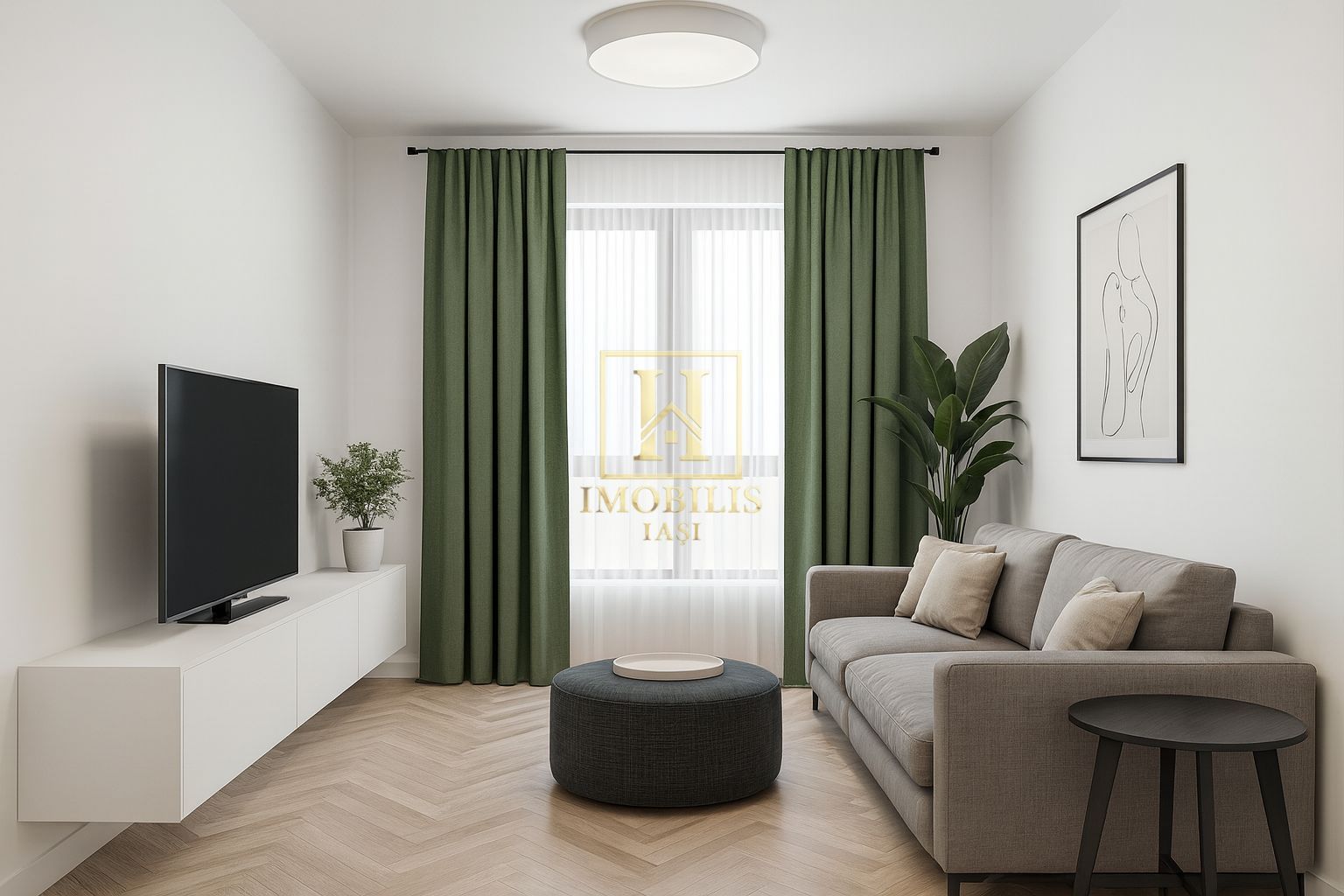 Apartament 3 camere, Dec.,75mp, 125.900euro cu TVA inclus, V.Lupului - Poză 3