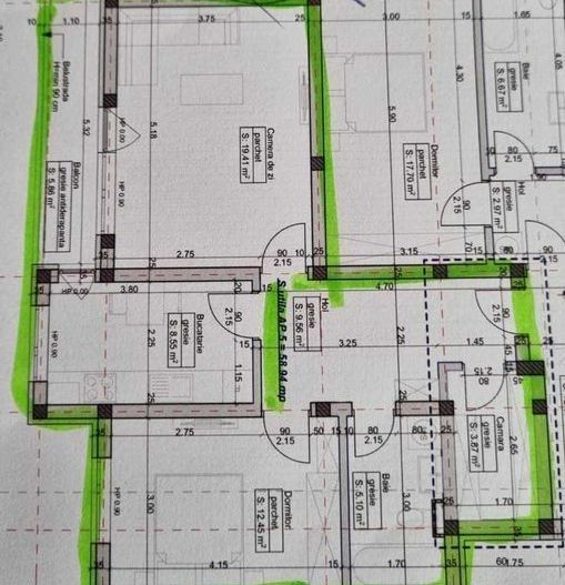 Apartament 2 camere Giroc bloc nou - Poză 9