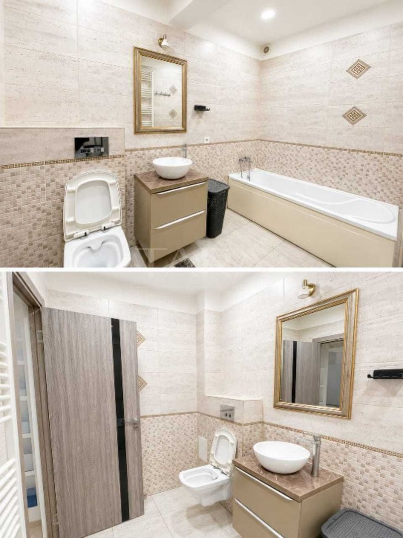 Apartament cu 2 camere, terasă de 22 mp, zona VIVO, Florești. - Poză 4