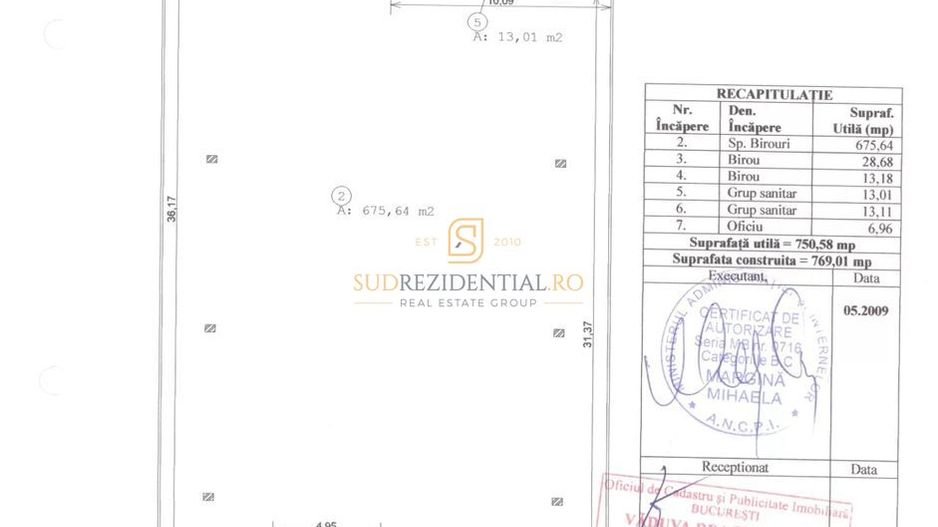 Cladire pe 3 niveluri, 2.200 mp, inchiriata integral, Brancoveanu, S4 - Poză 17