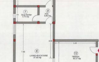 Apartament 2 camere 70mp, terasă de 40 mp – Moșnița Noua - Poză 9