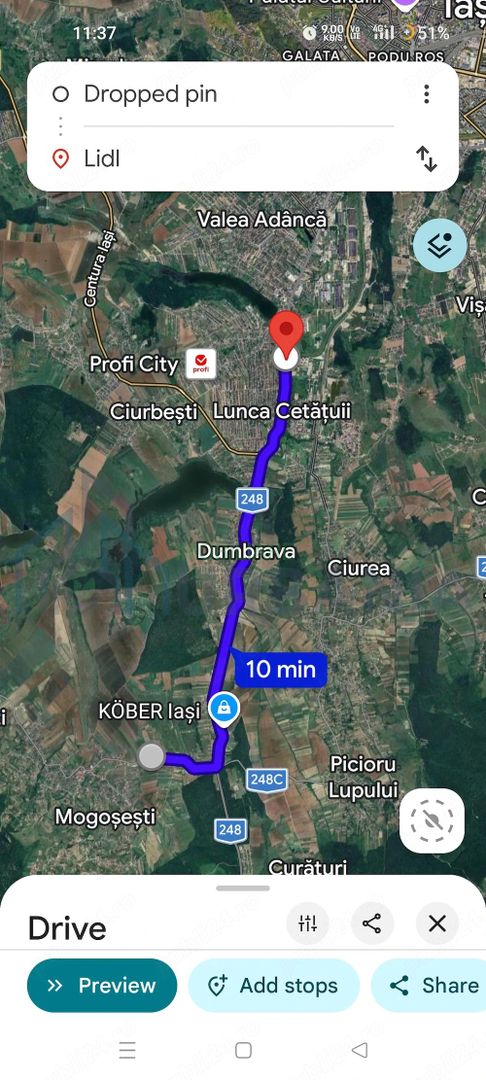 Teren intravilan pentru construcție casă, Mogoșești, Iași - Poză 2