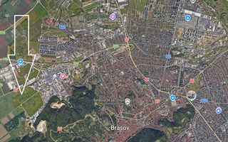 Teren 6.000 mp Brașov | Str. Cucului | Front 36 m | 3 Loturi x 2.000 mp - Poză 2