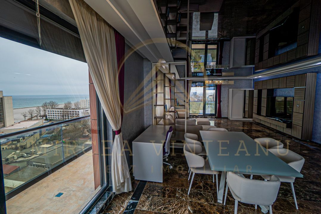 Stațiunea Mamaia - Penthouse de vis cu vedere panoramica la mare si lac - Poză 12