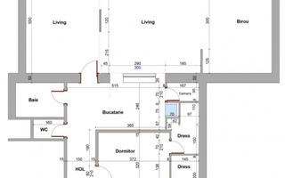 Vânzare Apartament 3 camere- 120 mp | Parcare+Boxǎ | Zona Dorobantilor - Schiță 10