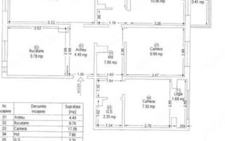 Apartament 4 camere Soarelui etaj 2 - Poză 8