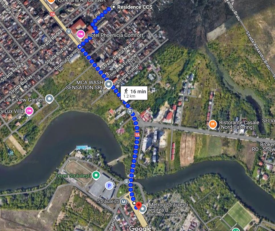 Teren Straulesti 3400 mp | deschidere 54m | metrou Straulesti - Poză 4