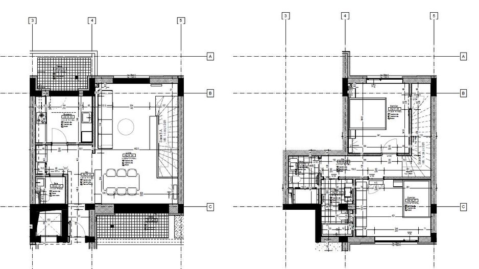 RENT - 3 Camere Duplex | CATTED RESIDENCES | INCHIRIERE - Schiță 11