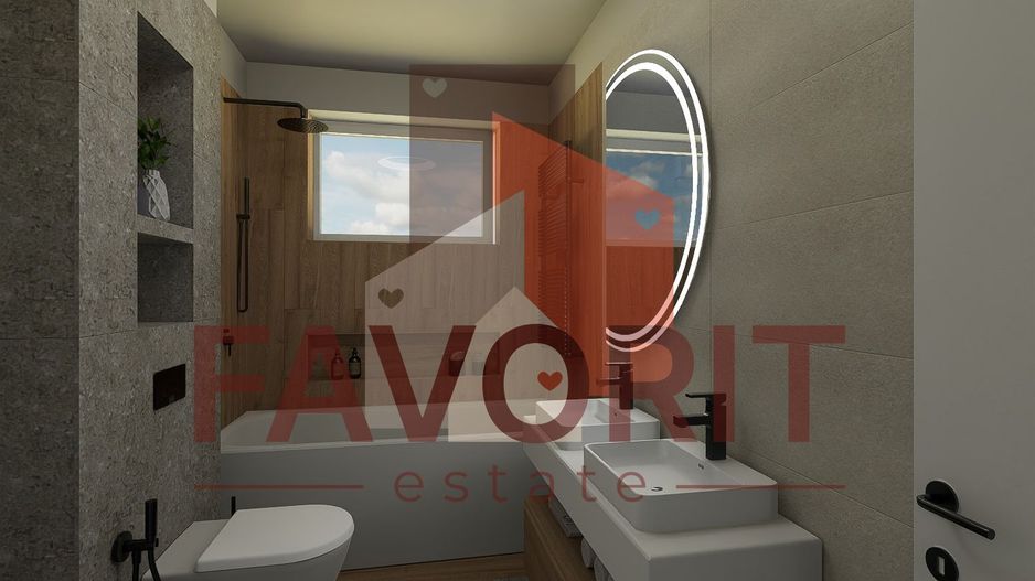Apartament cu 4 camere pe 2 nivele. 108 mp utili. 2 locuri de parcare - Poză 18