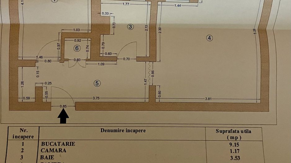 Vânzare garsonieră decomandată, spațioasă – zonă Drumul Sării / Sebastian - Poză 12