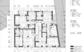 Apartament Ultracentral cu 2 camere, Teatru, 43mp - Schiță 1