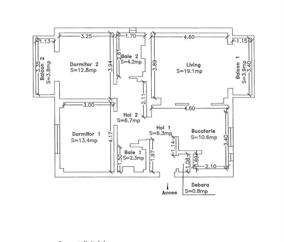 Girocului-Lidia | 3 Camere | Etaj 1 | Centrala proprie | Boxa - Poză 23