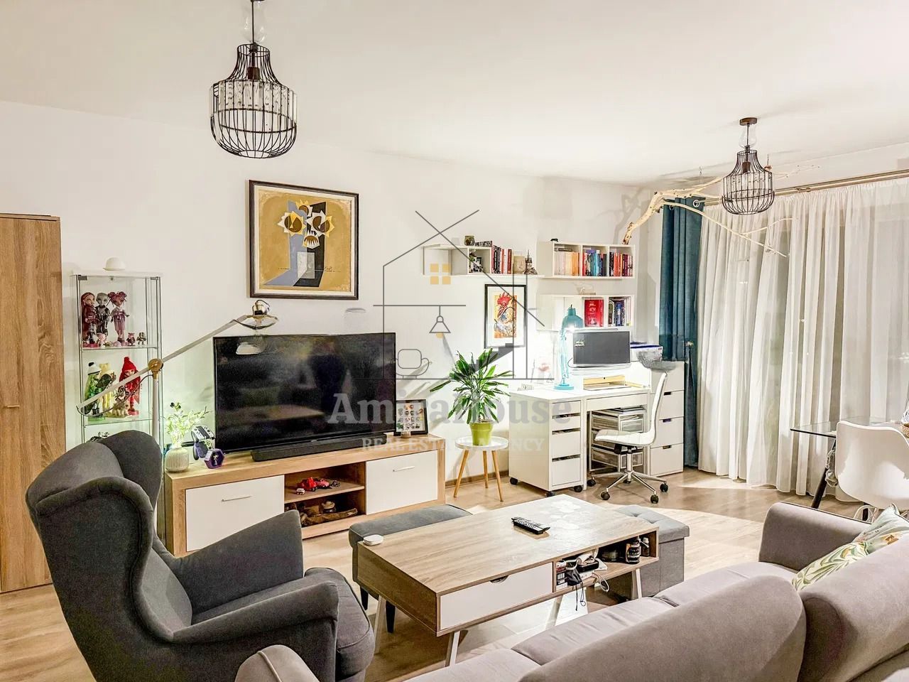 Apartament 2 camere, finisat, mobilat, parcare, Iris zona Lukoil - Poză 6