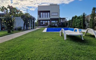 Vila de inchiriat, 4 camere, incalzire in pardosela, curte 800 m2 - Poză 1