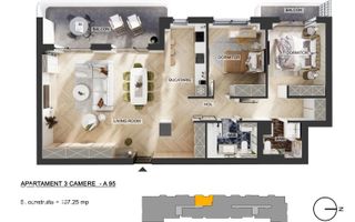 Apartamente 3 camere, Pipera, comision 0 % - Poză 10