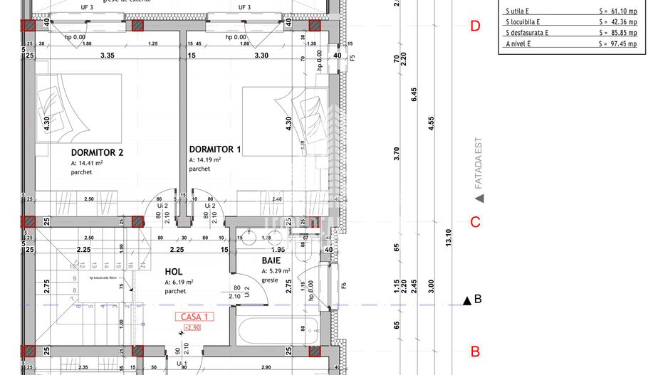 Casă modernă PREMIUM de tip duplex în Florești zona Centurii de Sud - Poză 28