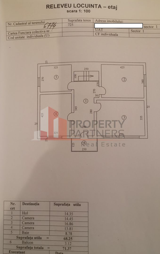 Casa  sector 1 | Straulesti | Teren 725 mp - Schiță 10