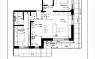Apartament 3 camere Iancu Nicolae   - Poză 11