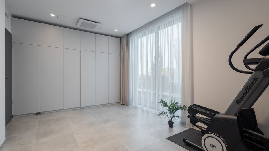 Smart-Home nZEB spectaculoasa Bucuresti Sector 1 cu deschidere lac -teren 2000mp - Poză 49