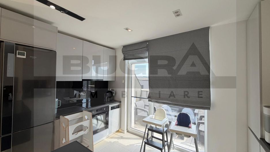 Penthouse 2 niveluri de 120mp, terase 60mp, parcare, zona Iulius Mall - Poză 7