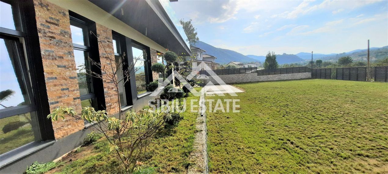 Casa Sibiu Cisnadioara, garaj, piscina, terase panoramice - Poză 20