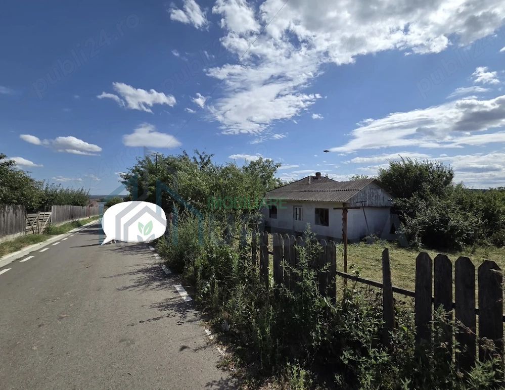 Teren intravilan 1.335 mp cu casă, comuna Erbiceni, județul Iași - Poză 1