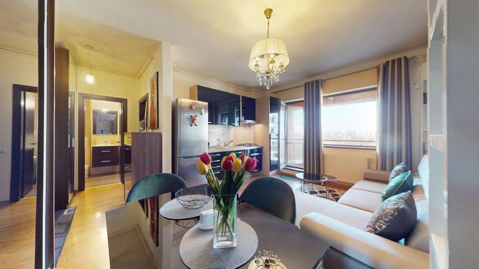 AP. 2 CAMERE LUJERULUI, CENTRALA, BUCATARIE OPEN-SPACE, METROU 7 MIN - Poză 3