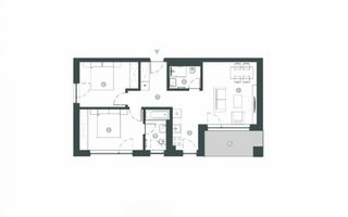 Apartament cu 3 camere, 2 bai si balcon – PALTIM, Timisoara - Poză 2