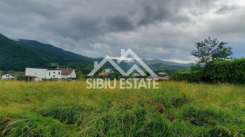 Teren casa Cisnadioara, panorama maxim - Poză 2