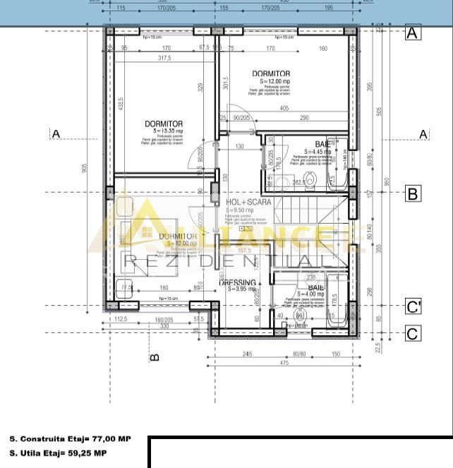Primaria Popesti-Vila Individuala- P + 1 - 5 Camere - 3 Bai - Poză 12