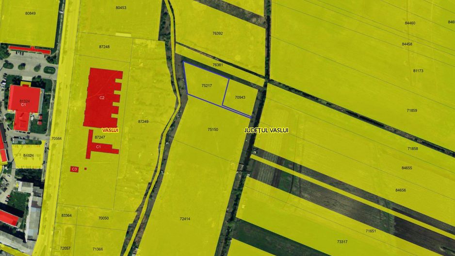 TEREN 3100 mp, extravilan, zona BAZAR NOU; - Poză 1