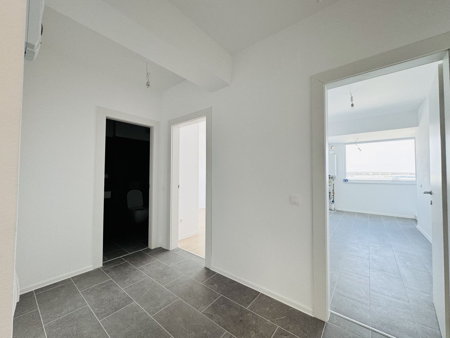 Apartament cu 2 camere, etaj 3/6, orientare Nord - Lac Straulesti - Poză 10