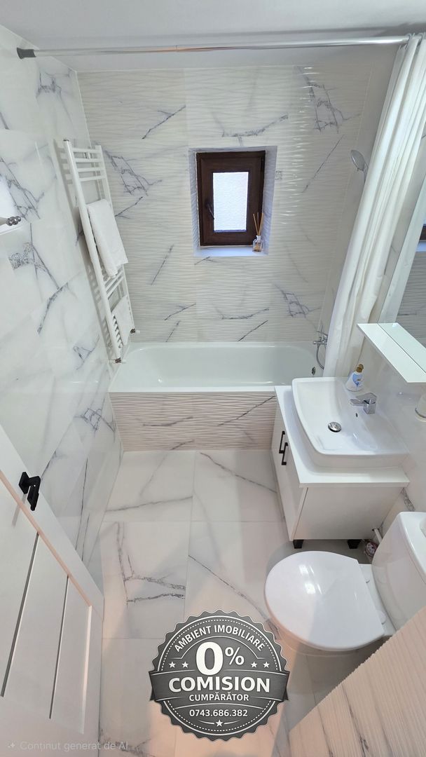 Apartament 2 camere, etaj 1, RENOVAT, mobilat și utilat, VASLUI - zona CARTIER; - Poză 10