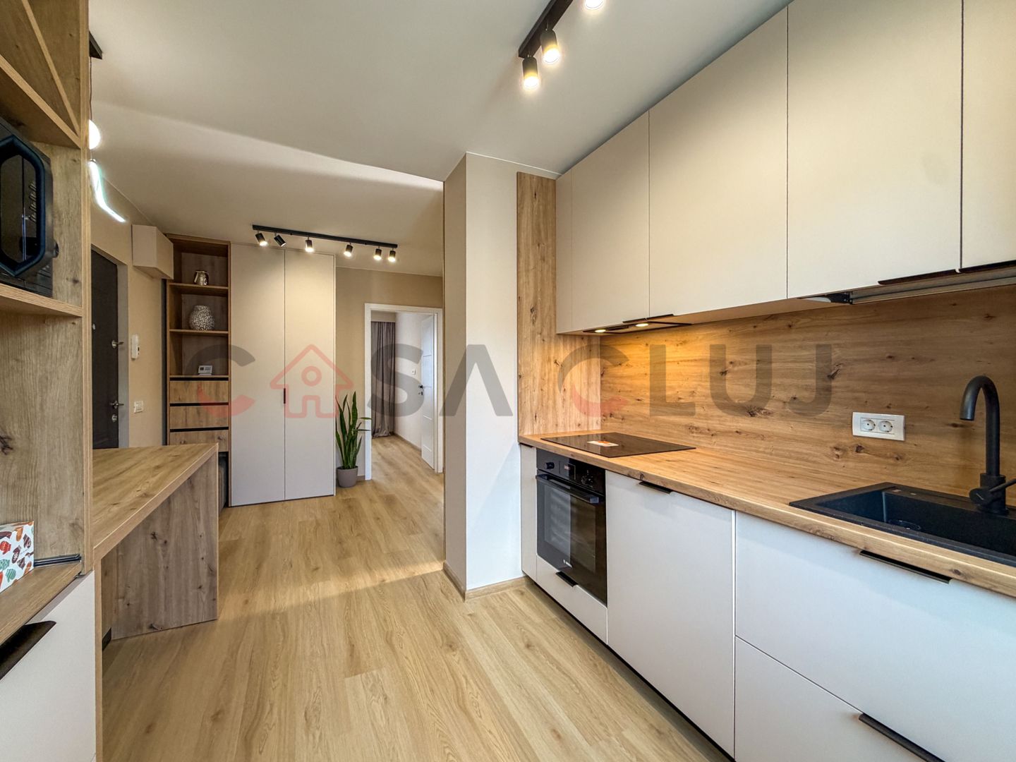 3 camere mobilat modern, la cheie, etaj intermediar - Poză 7