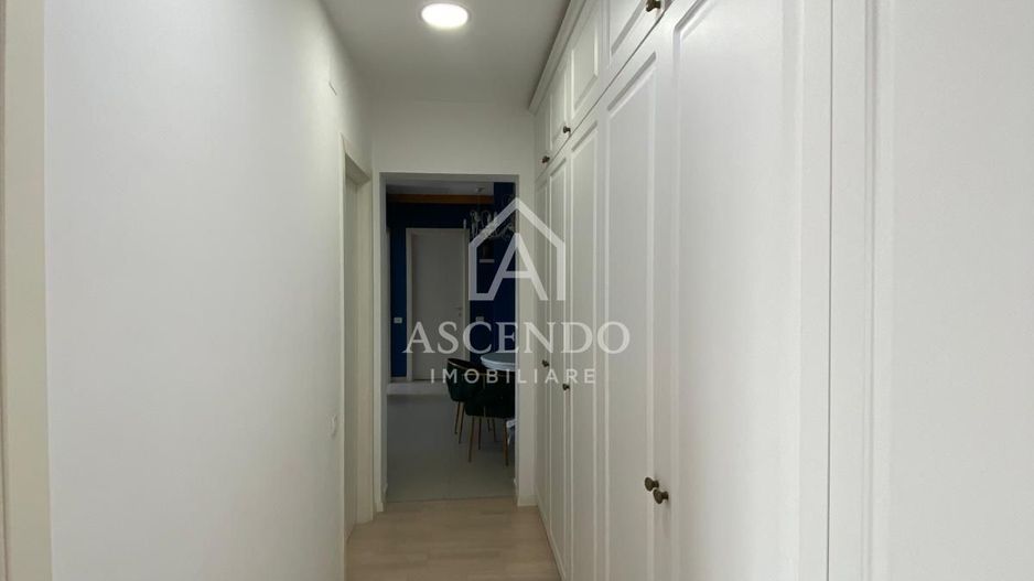 Apartament 3 camere, 2 bai premium mobilat lux , cu parcare inclusă - Poză 14