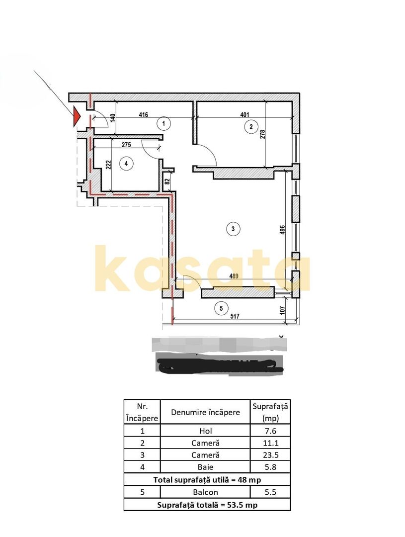2 Camere vanzare | Calea Giulești | Bloc Nou | Finisaje moderne - Schiță 26