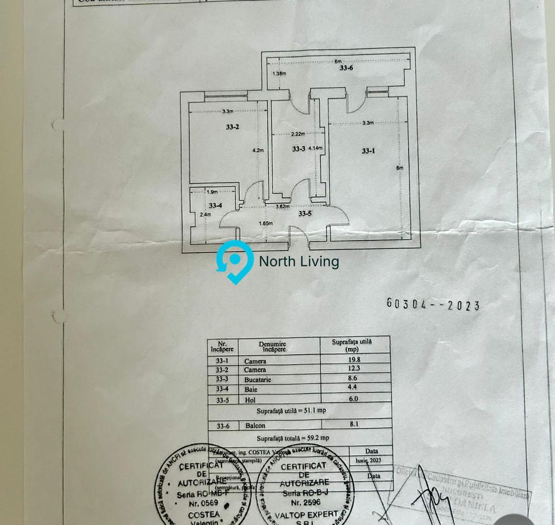 Apartament 2 camere | Titanul Nou - Poză 10