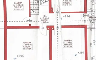 Casă Individuală cu 250 mp Teren | 180 mp Utili | 4 Dormitoare | Garaj | - Schiță 22