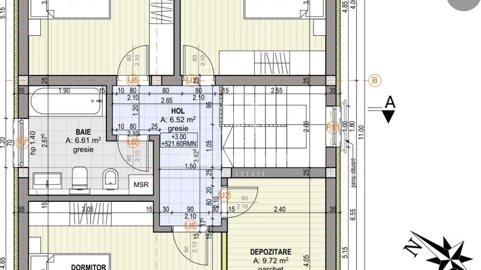 Comision 0%,Casa moderna, cu pomană de căldură si panouri fotovoltaice - Schiță 4