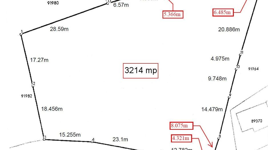 Teren intravilan 3214 mp în Rucăr cu deschidere 56 m în DN73 - Poză 9