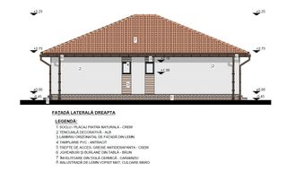 Teren 600 mp, proiect casă 4 camere + autorizație și utilități, Ciugud - Poză 8