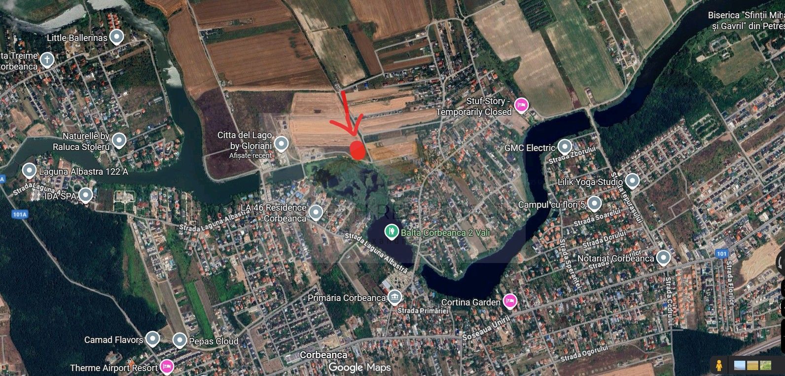 Parcelă Intravilană cu Vedere Superbă la Lac, Investiție de Top în Corbeanca - Poză 5