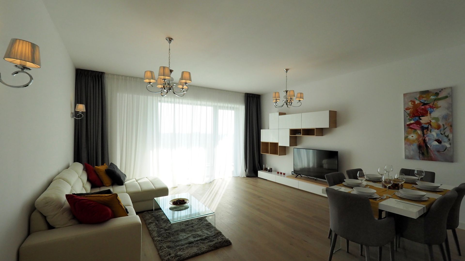 VEDERE PARC! Apartament modern cu 3 camere | terasa 16mp | garaj - Poză 2