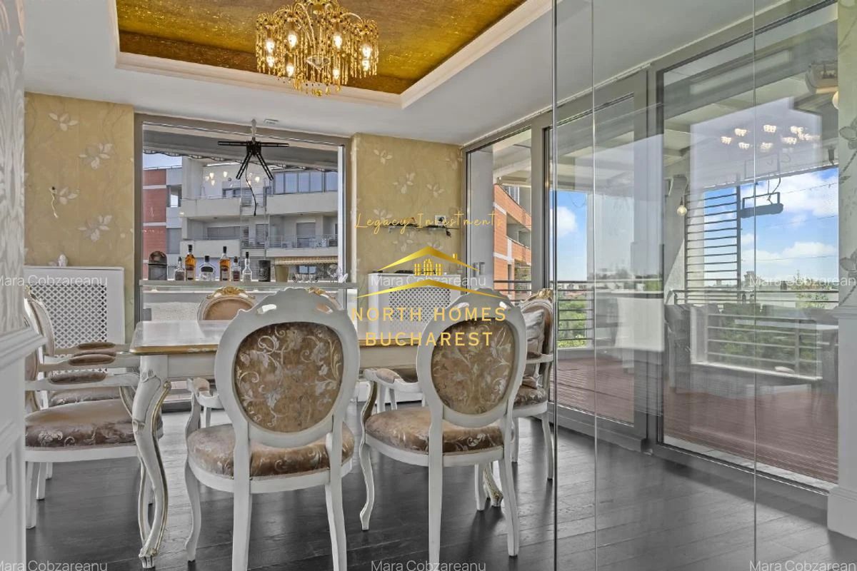 Penthouse 4 camere Green Lake Sisesti + 2 locuri de parcare! - Poză 2