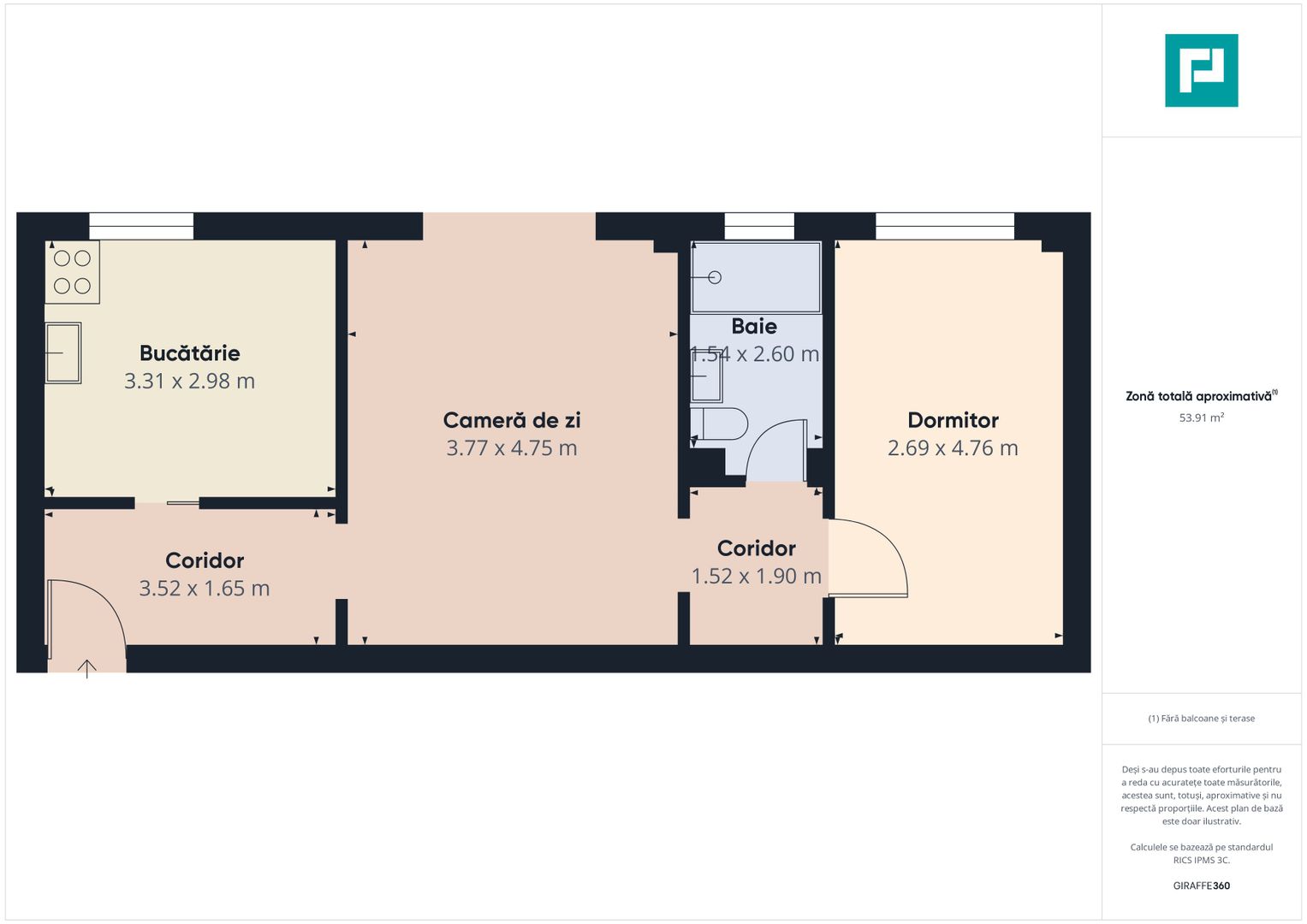 Apartament 2 camere și loc de parcare la UTA - Poză 11