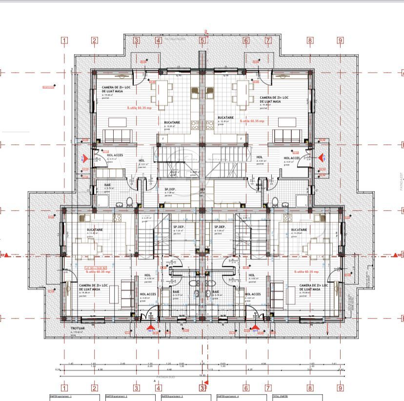 Vanzare case cuplate Floresti, zona de case cu CF - Poză 5