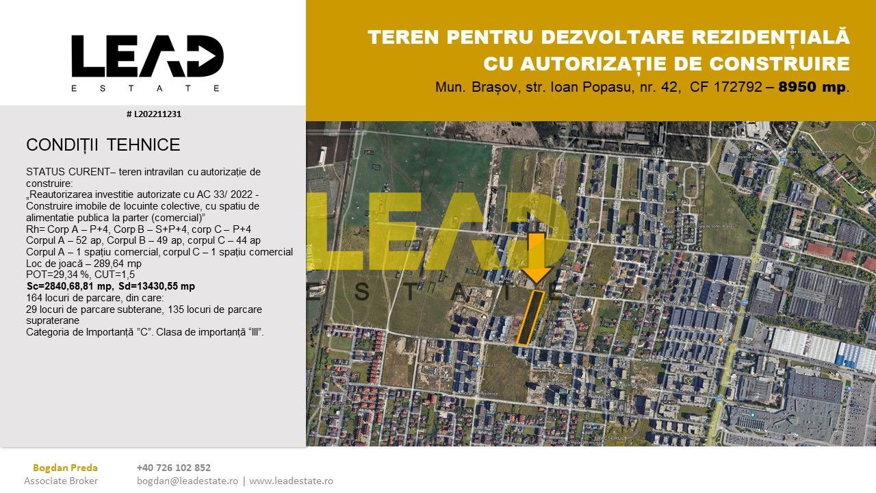 OPORTUNITATE INVESTITIE LOCUINTE COLECTIVE CU AUTORIZATIE DE CONSTRUIRE - Poză 2