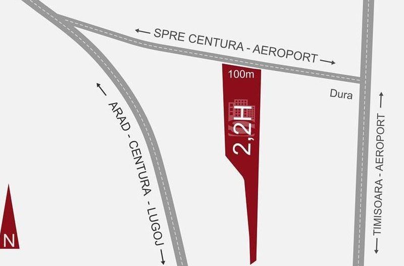 TEREN INDUSTRIAL/COMERCIAL ZONA AEROPORT - Poză 4