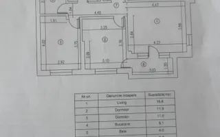 MIlitari Residence - Ilie Petre 3 Camere Bloc 2024 4/5 - Schiță 16