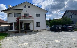 PRET REDUS!!! Vila de lux, P+E+M, piscina, 7 minute de centru Bistritei - Poză 18